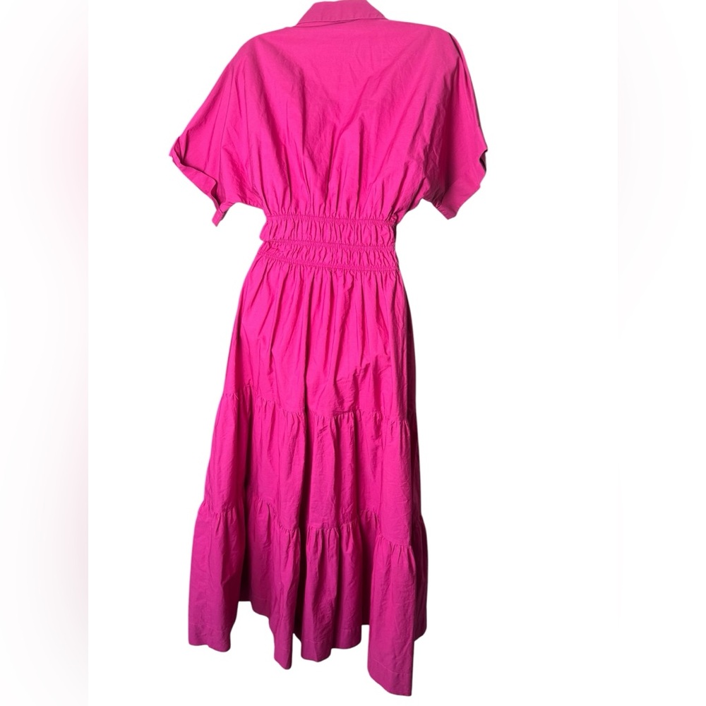 Anthropologie Somerset Maxi Dress Bright Pink - Picture 8 of 10